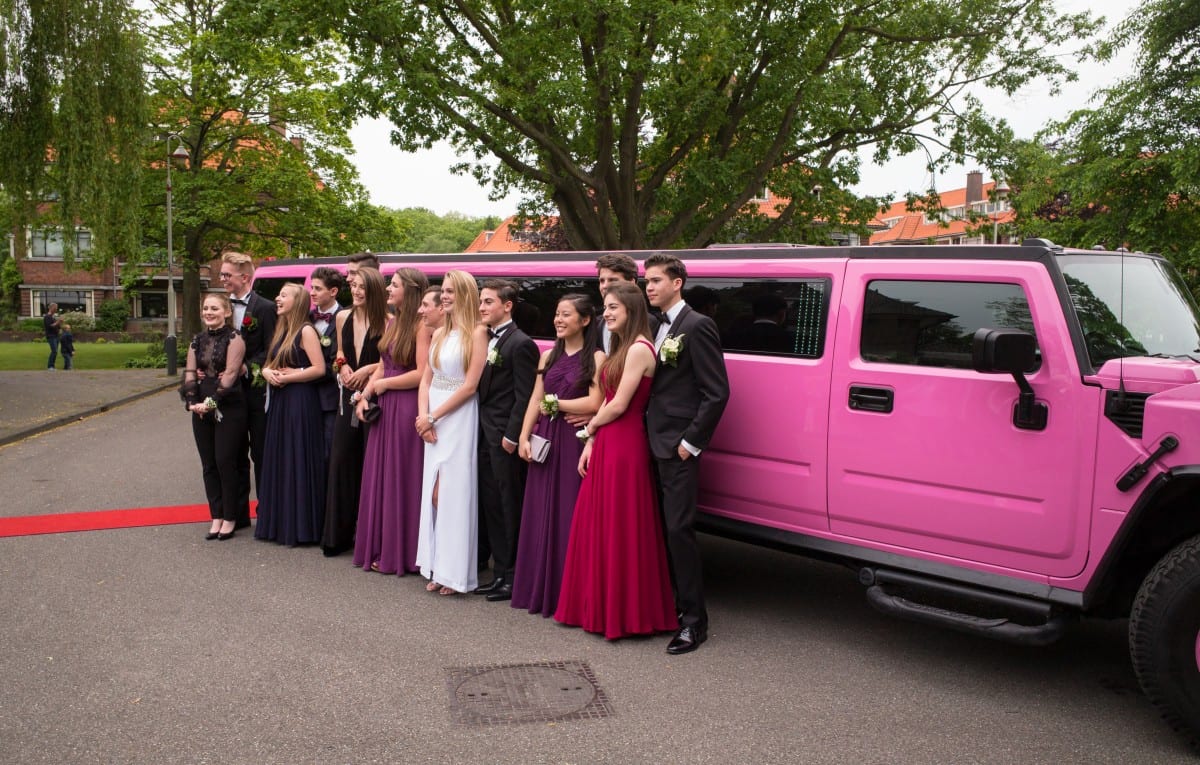 Pink Hummer for Prom in Long Island NY