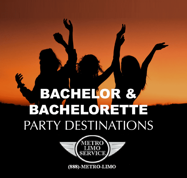 Bachelor & Bachelorette Party Destinations provided by Metro Limousine & Party Bus Service