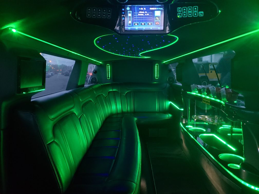 MKT Limo Interior - Metro Limousine & Party Bus Service