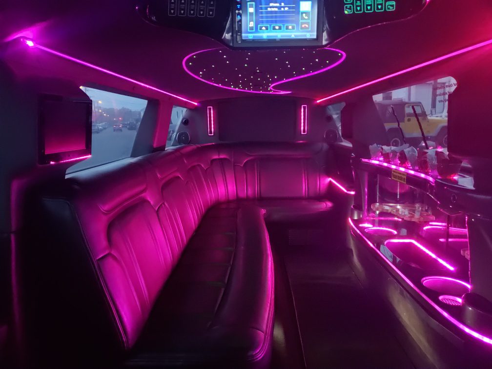 MKT Limousine Interior - Metro Limousine & Party Bus Service