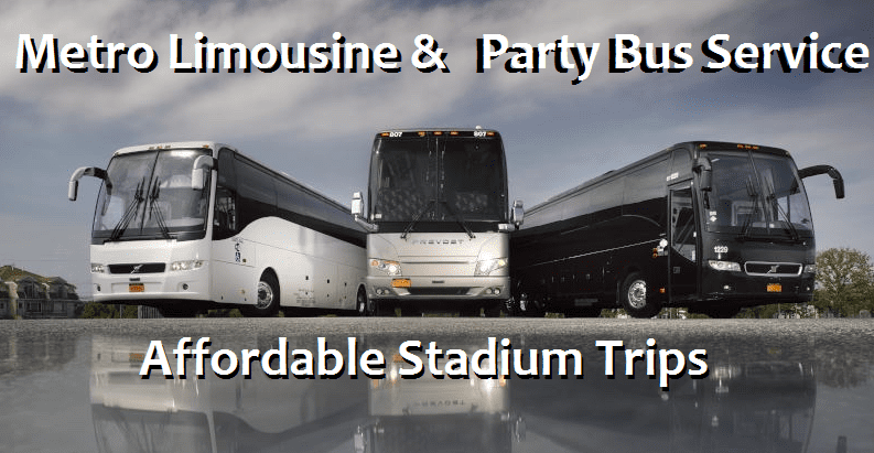 NE Patriots vs. NY Jets at MetLife Stadium - VIP Tour & Charter Bus Company