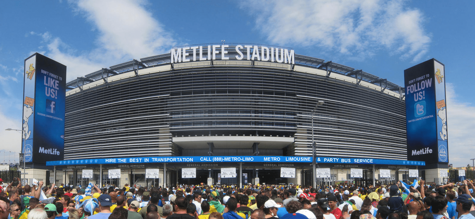 Metlife Stadium Transportation from Long Island & NYC- Metro Limousine & Party Bus Service