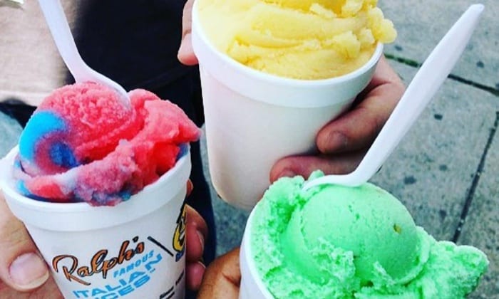 Enjoy Ralph's Italian Ice's with Metro Limousine & Party Bus Service 